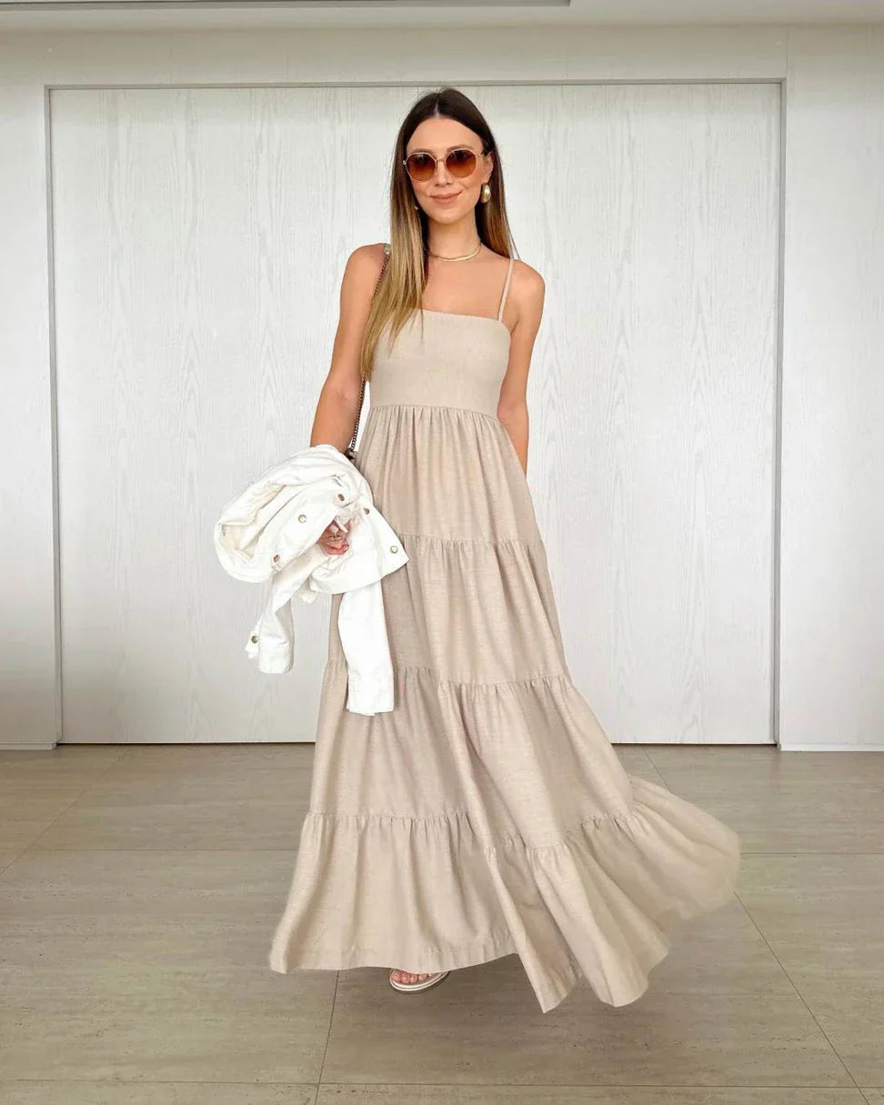 Vestido Longo Madison + Brinde Exclusivo