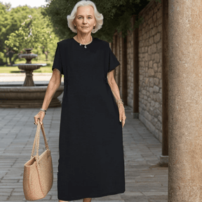 Vestido Despojado Alice™ em Algodão Soft  / Caimento Soltinho e Conforto para o seu Dia a Dia!